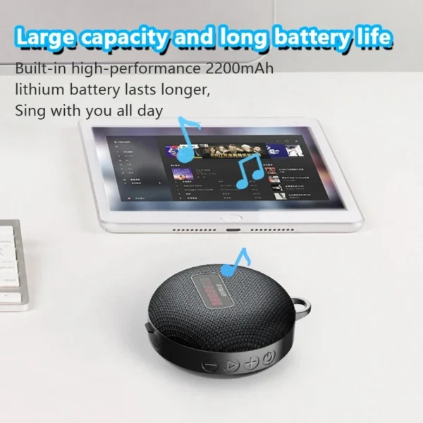 Caixa De Som Bluetooth Speaker Portable Sound Box Music Wireless Mini Subwoofer Column Bocina Blootooth Baffle Bicycle Bike Loud - Image 5